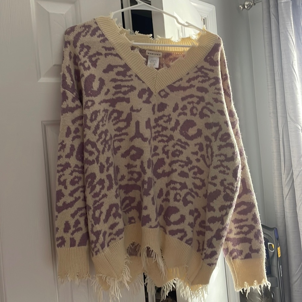 Zebra sweater